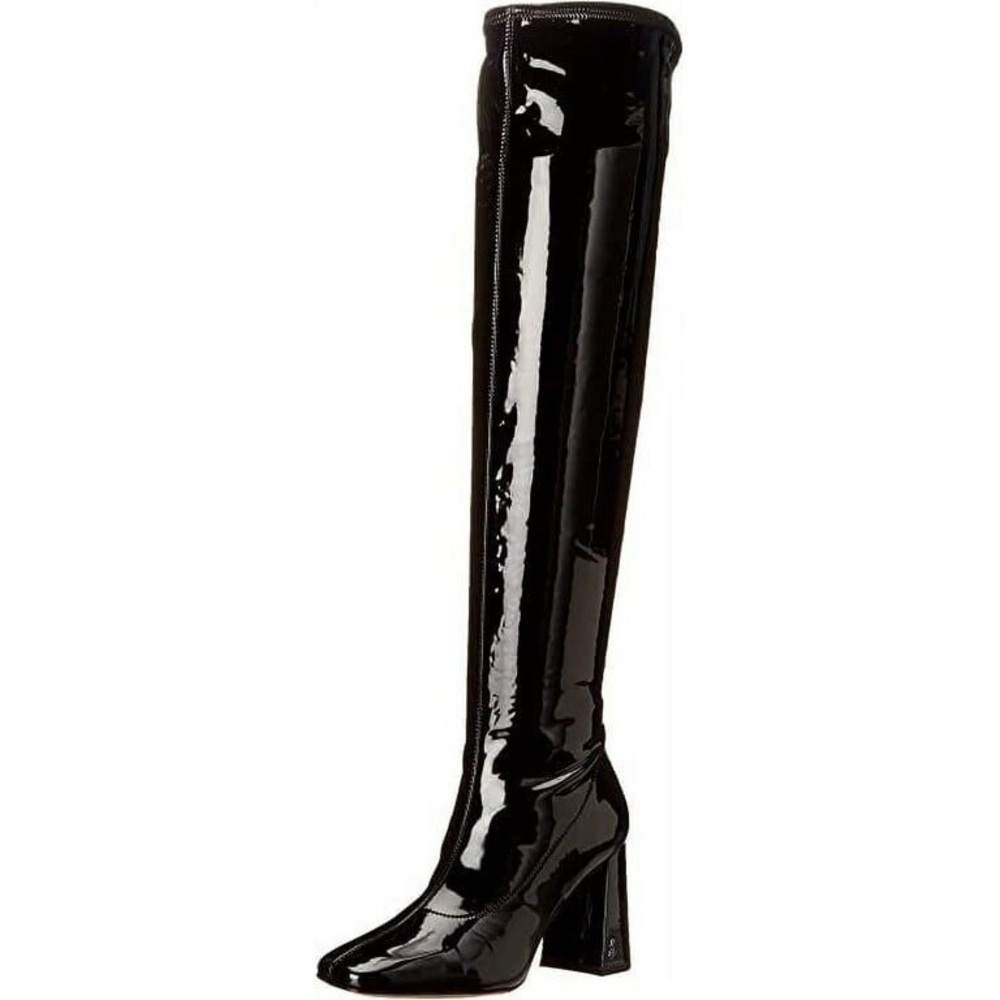 Sam Edelman Cosette Patent Square Toe Over-The-Knee‎ Boots